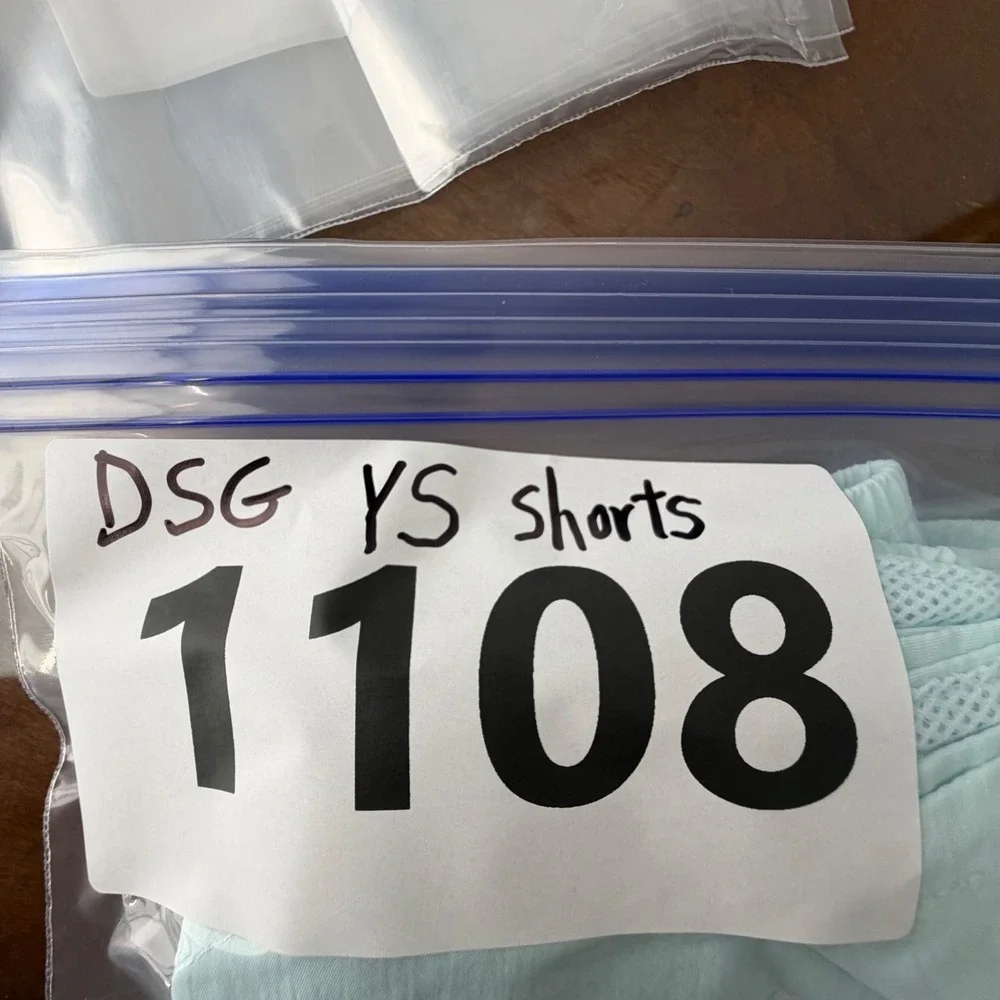DSG Nylon Athletic Shorts Light Blue Youth Size‎ S NEW
